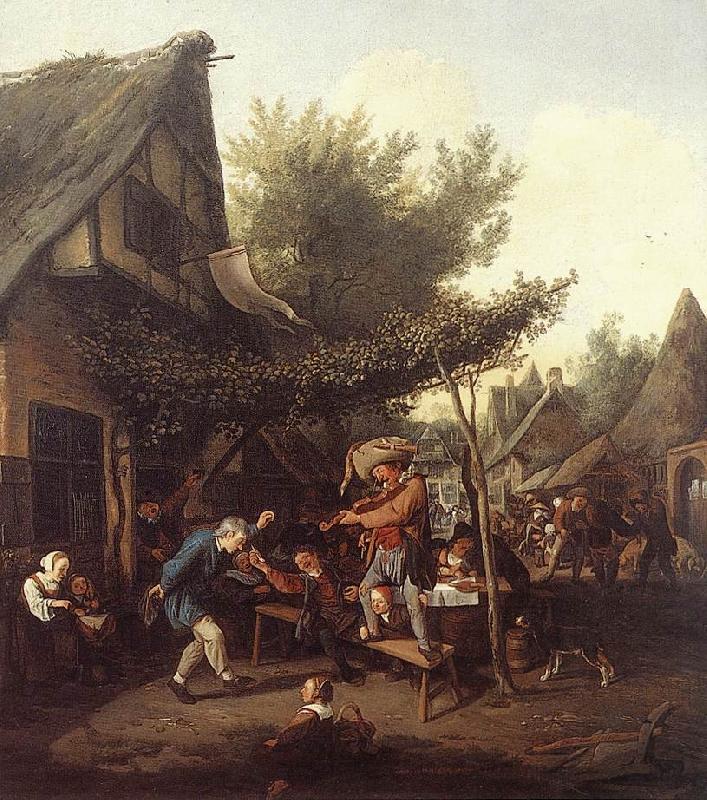 DUSART, Cornelis Village Feast dfg oil painting image